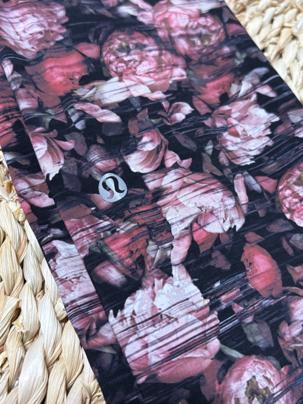 Lululemon Wunder Under Hi Rise Nulux Floral Peony Multi Leggings SZ 6 Like New